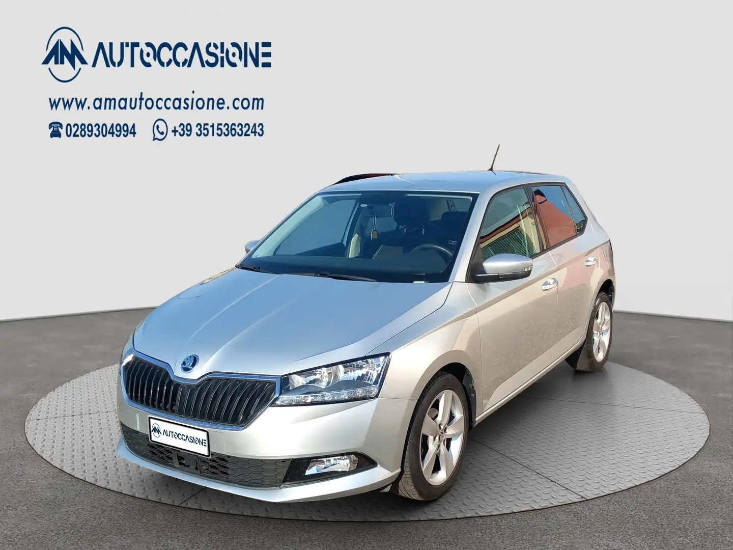 Skoda Fabia 1.0 mpi Design Edition 75cv my19 Argento - 1