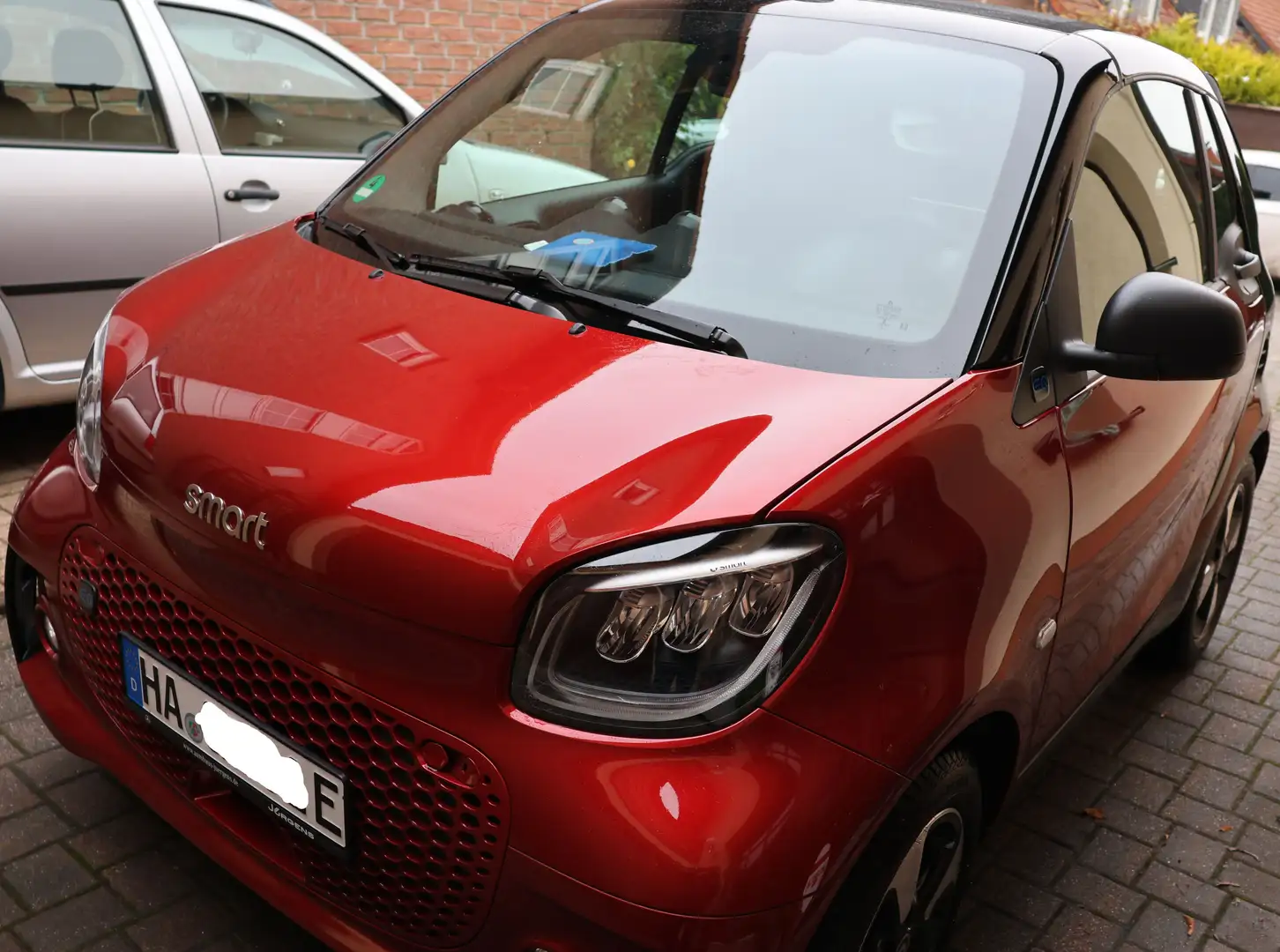 smart city-coupé/city-cabrio EQ Electric Czerwony - 2