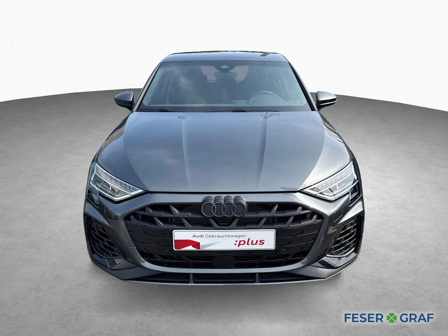 Audi S3 Limousine TFSI quattro S tronic-Navi-LED-Leder Gris - 2