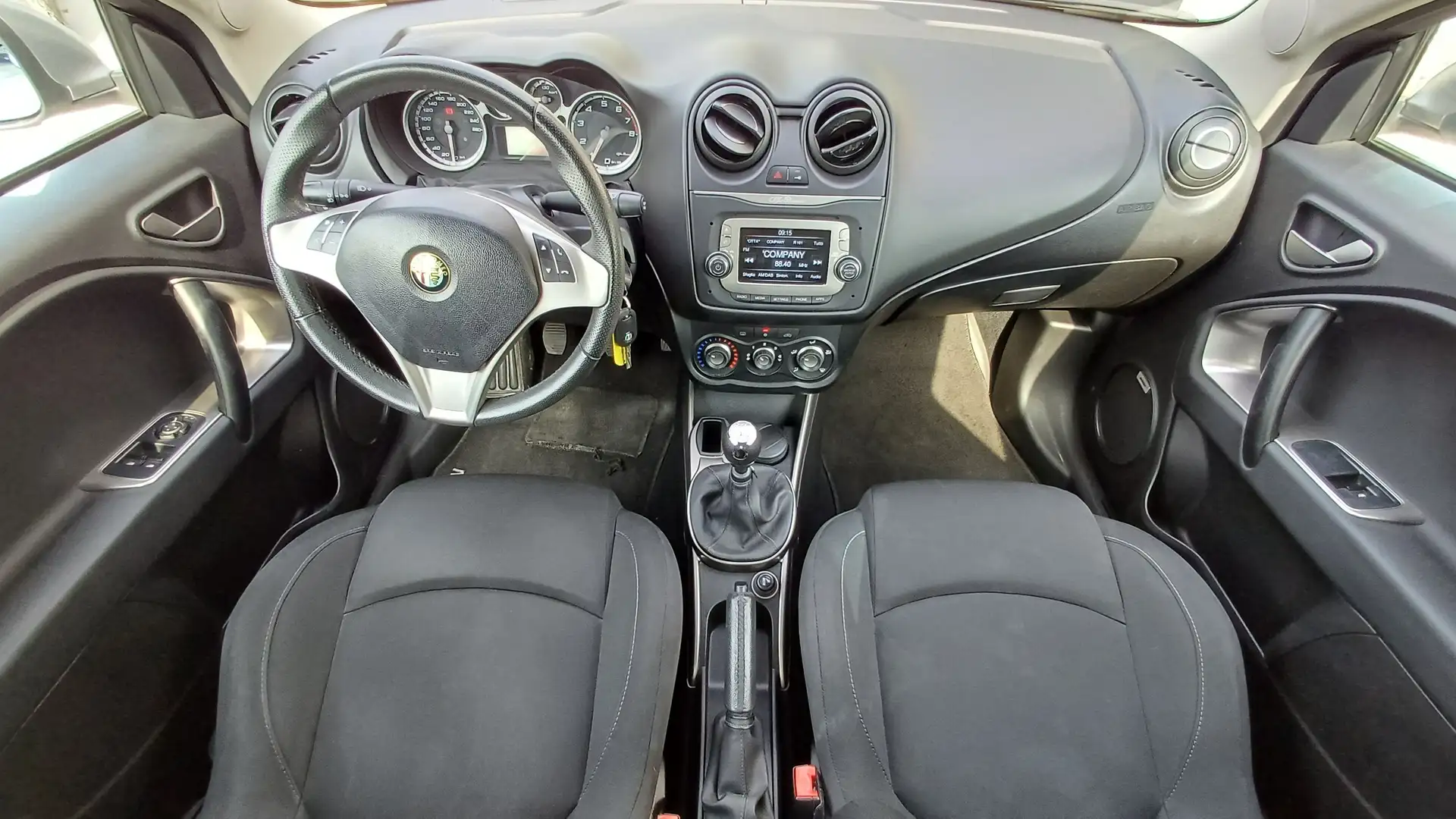 Alfa Romeo MiTo 1.4 Progression 78cv E6 OK NEOPATENTATI BOSE Blanc - 2