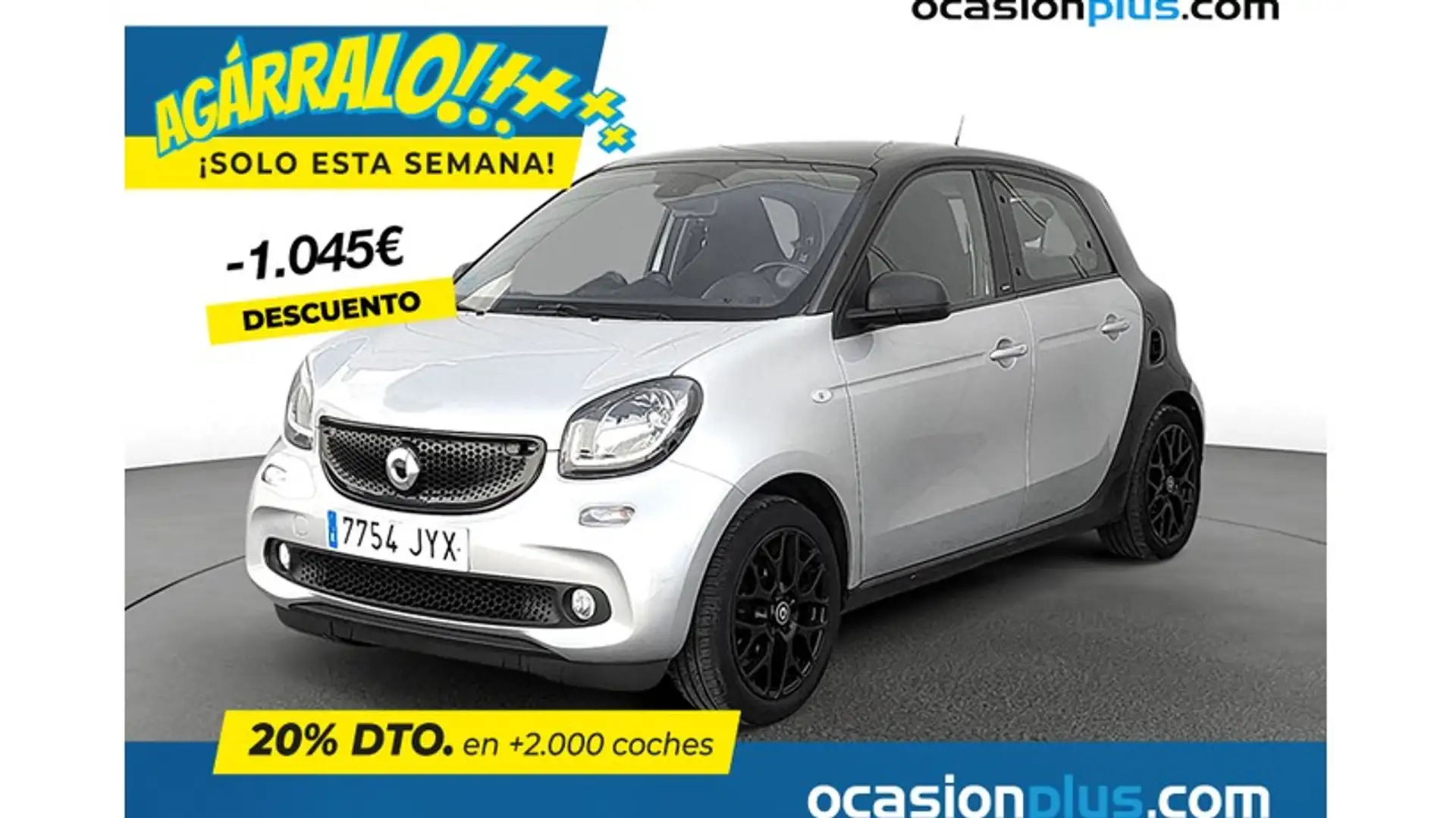 smart forFour 66 Passion Silber - 1