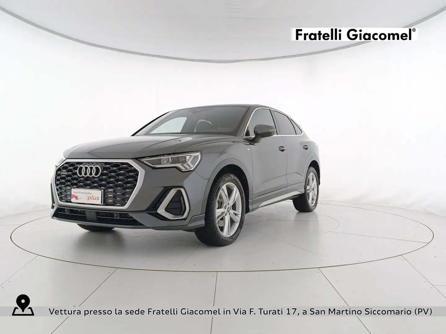 Audi Q3 sportback 40 2.0 tdi s line edition quattro 193cv Gris - 1
