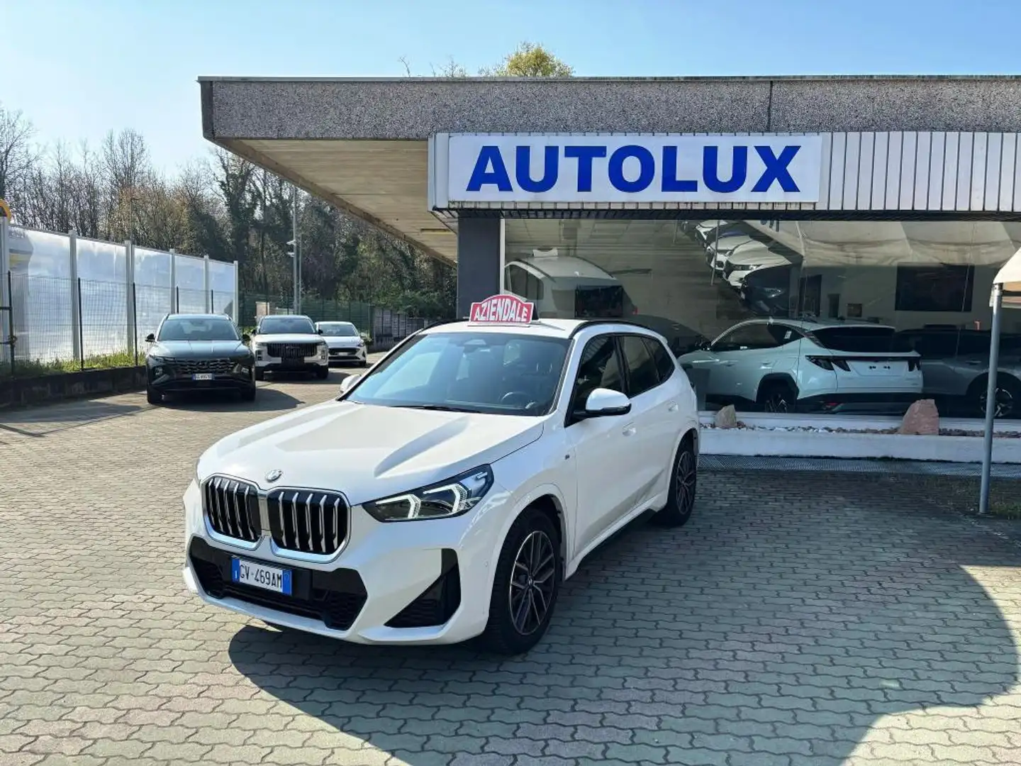 BMW X1 sdrive18i MSport auto Blanc - 1