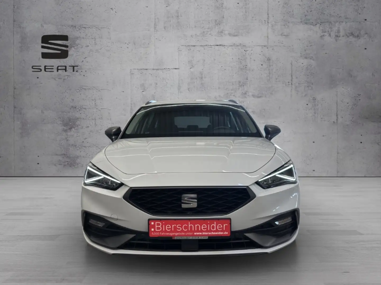 SEAT Leon Sp. 1.5 eTSI DSG FR LED Navi FaPa XL Kamera WP Weiß - 2