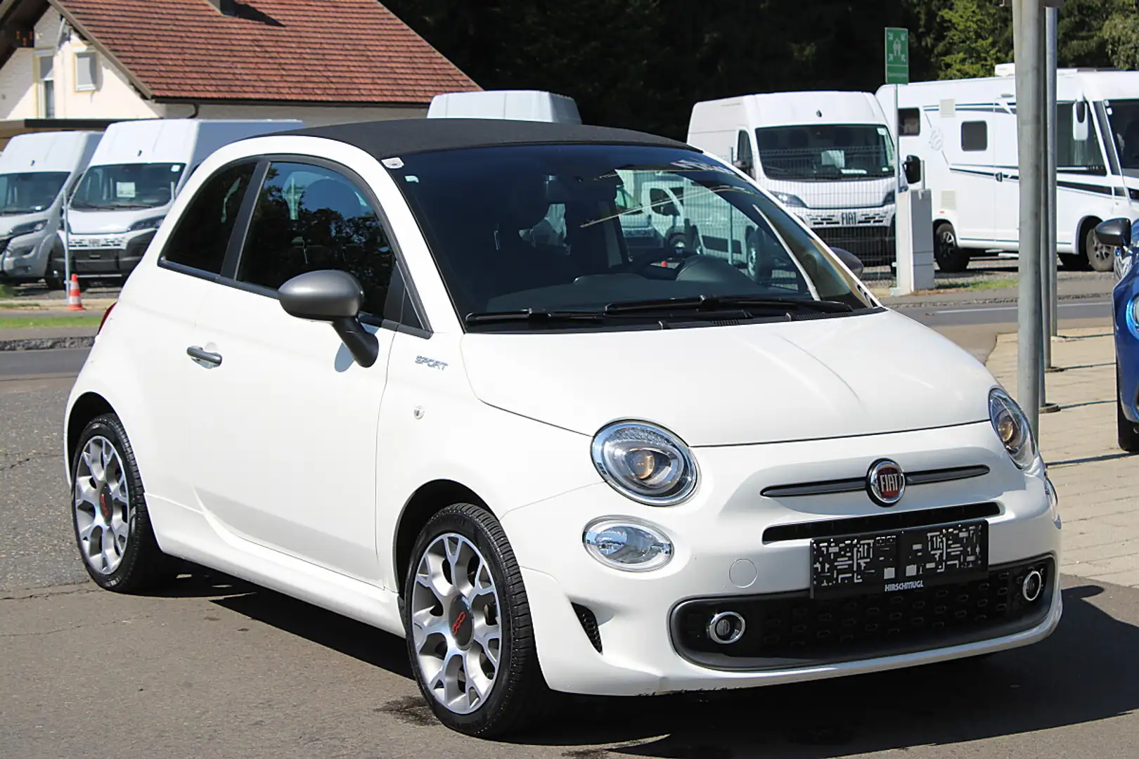 Fiat 500C FireFly Hybrid 70 Sport Weiß - 1