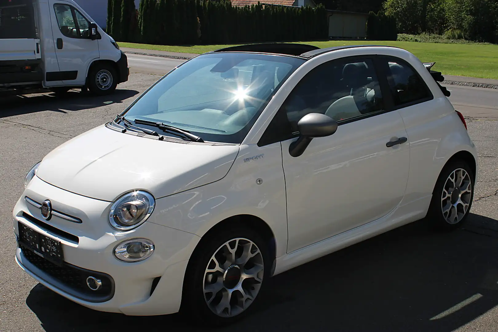 Fiat 500C FireFly Hybrid 70 Sport Weiß - 2