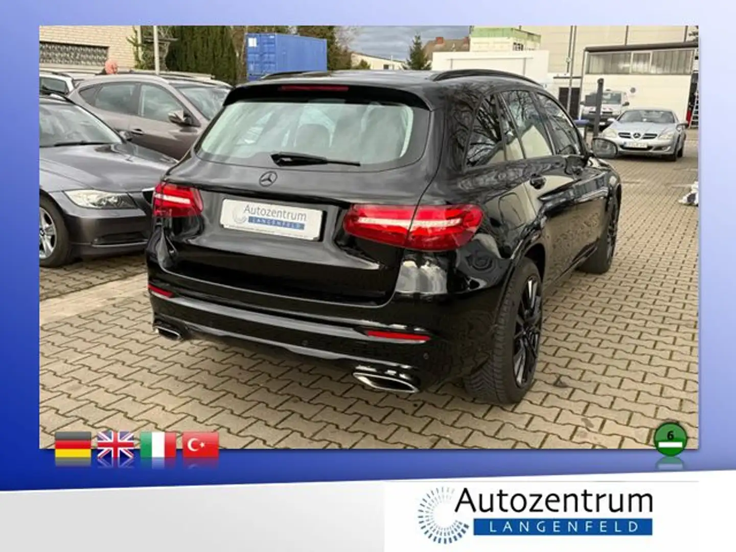 Mercedes-Benz GLC 250 4Matic *TOPZUSTAND*AHK* Fekete - 2