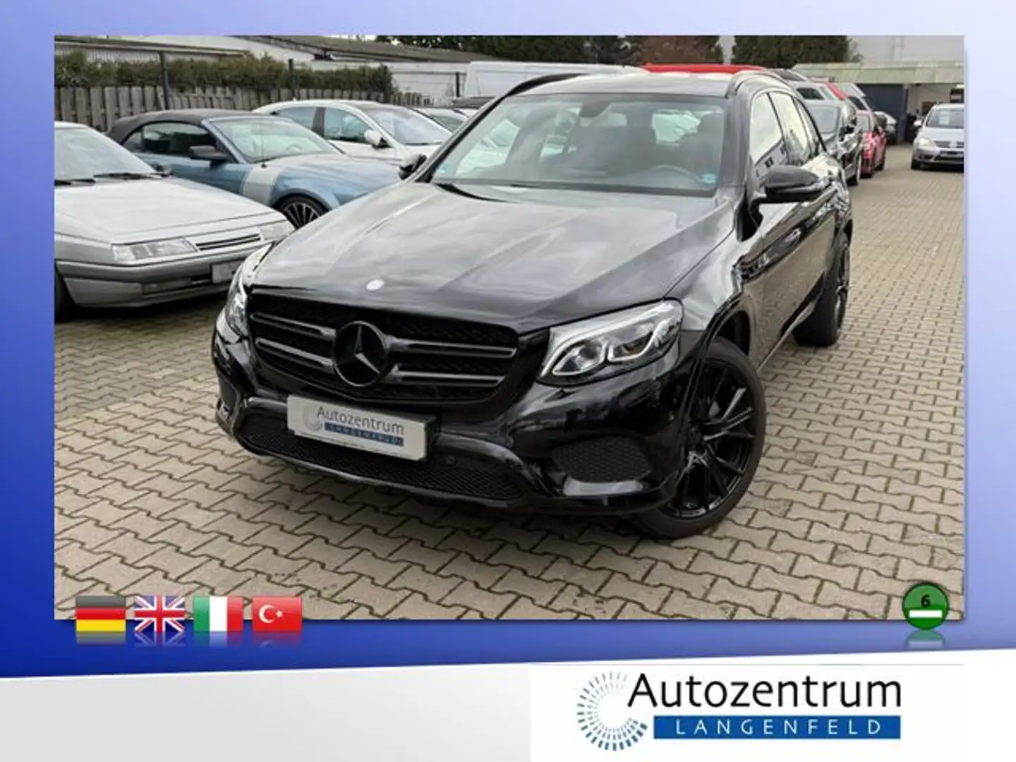 Mercedes-Benz GLC 250 4Matic *TOPZUSTAND*AHK* Black - 1