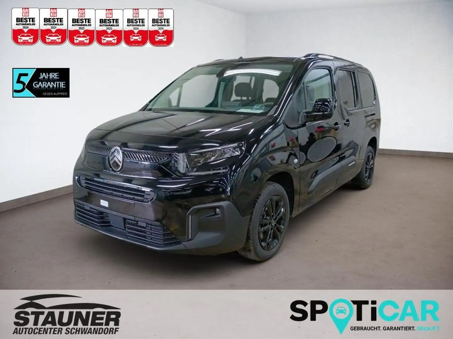 Citroen Berlingo XL BlueHDi S/S AT8 MAX *7 SITZER*SHZ* Schwarz - 1