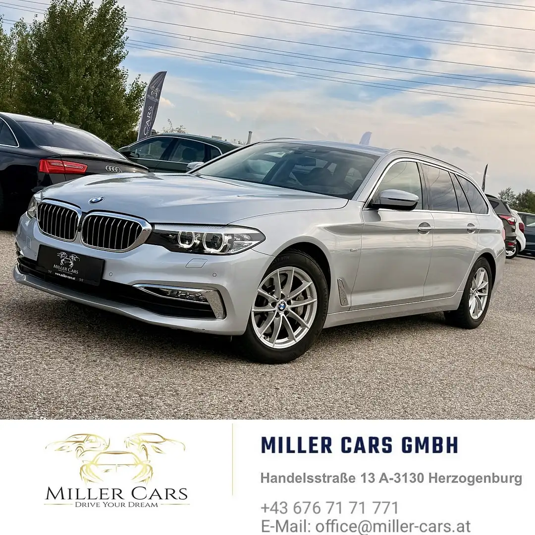 BMW 530 i Touring xDrive Aut. Argent - 2