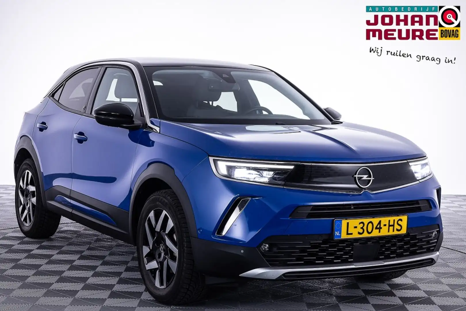 Opel Mokka-E Business Elegance 50-kWh 11kw bl. | SOH 91% ✅ 1e E Blauw - 1