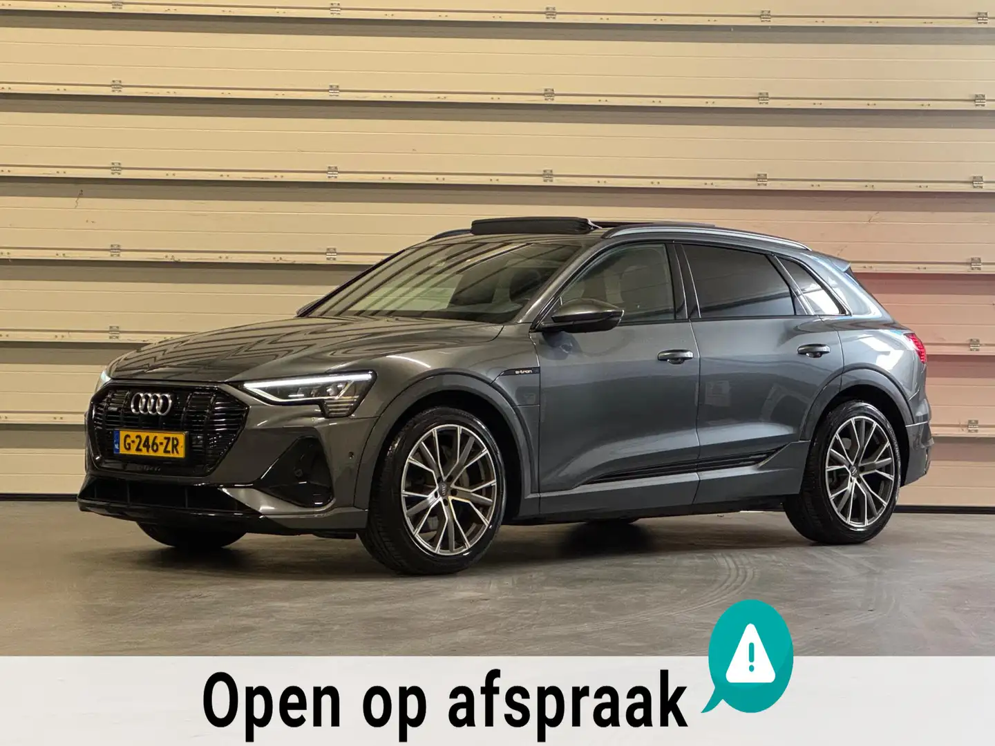 Audi e-tron E-tron 50 quattro S-Line|Pano|Trekhaak| Gris - 1
