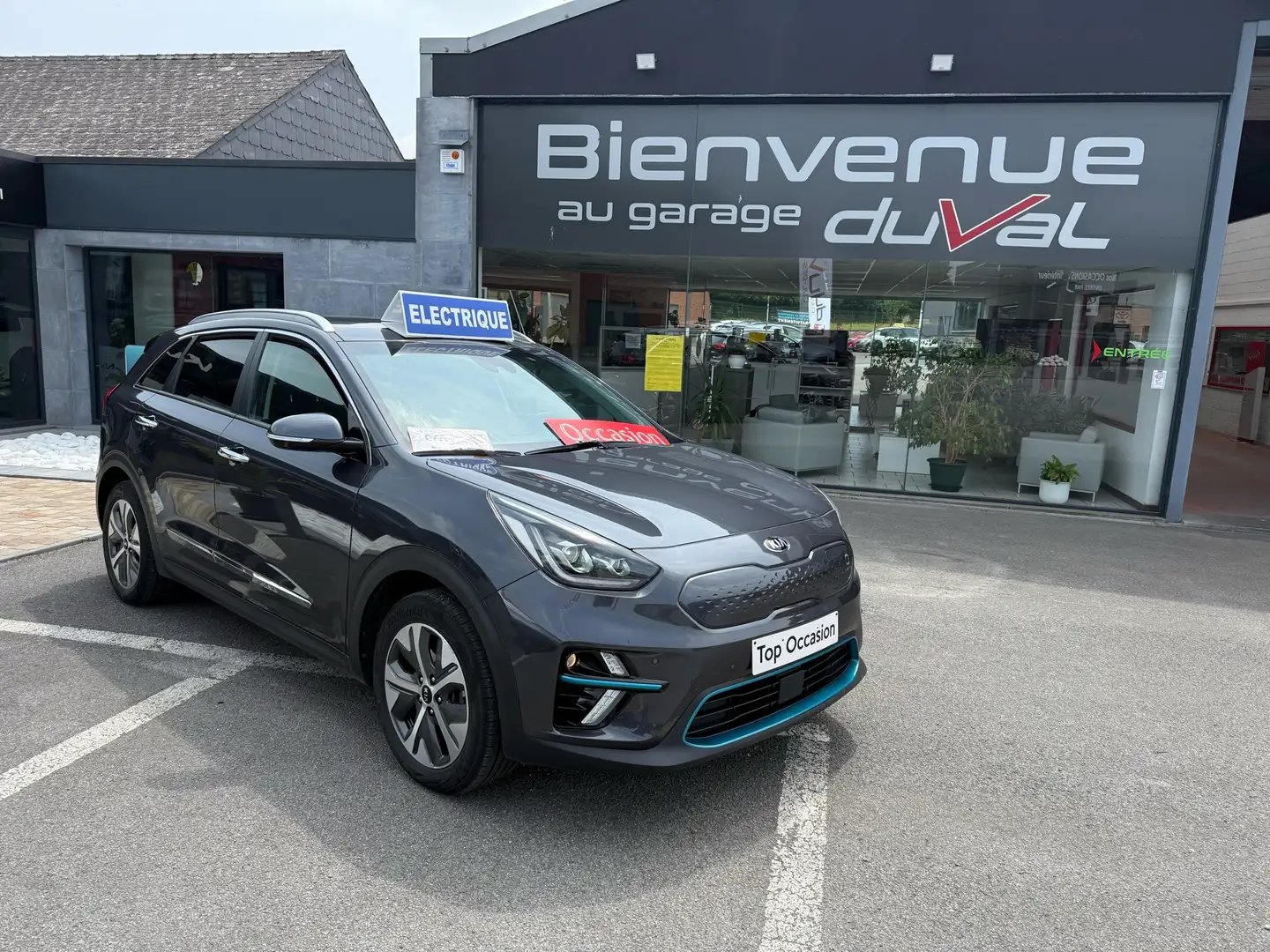 Kia e-Niro 😍FULL OPTIONS✅DISPO IMMÉDIATEMENT Grau - 1