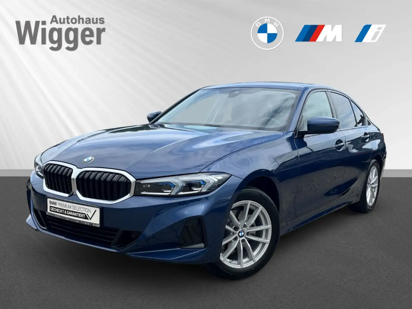 BMW 320 d Limousine/HUD/Navigation/Soundsystem/LED Blau - 1