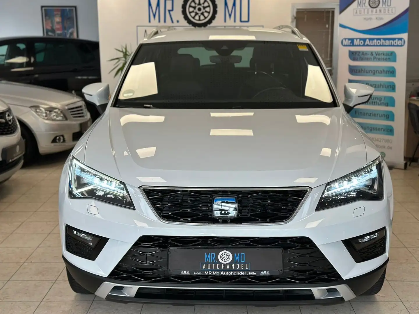 SEAT Ateca Xcellence°Beats°DigitalTacho°Klima°2.Hand Blanc - 1