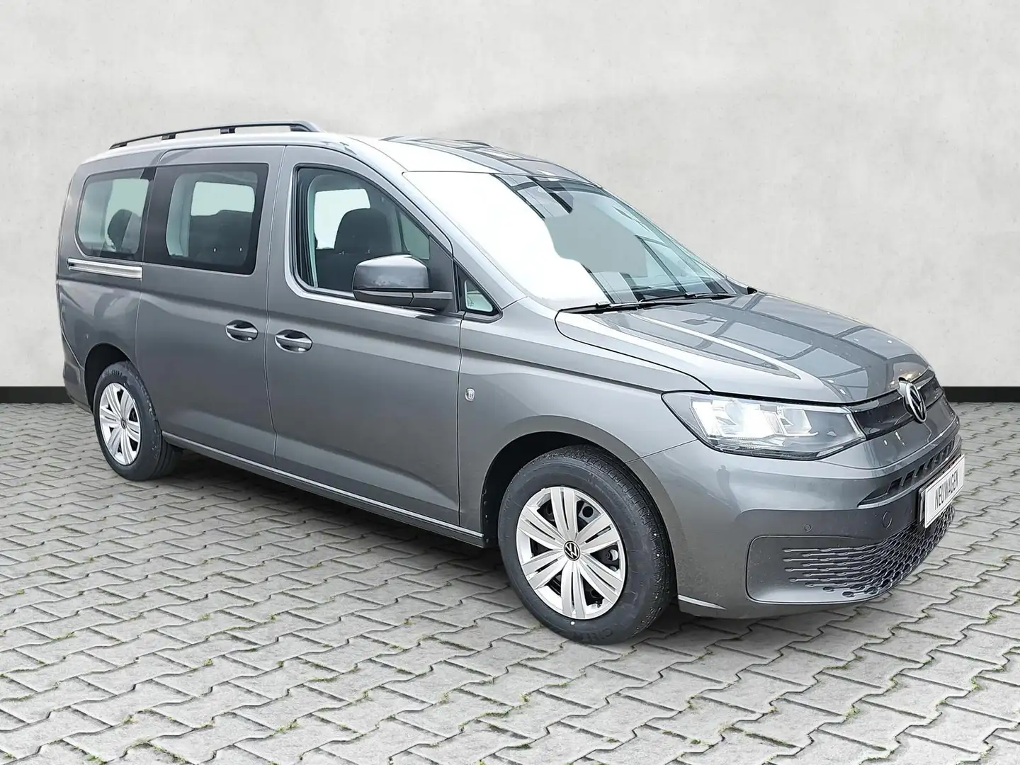 Volkswagen Caddy Maxi Basis 1.5 TSI DSG 7-Sitzer / AppCon AHK 85... Grau - 1
