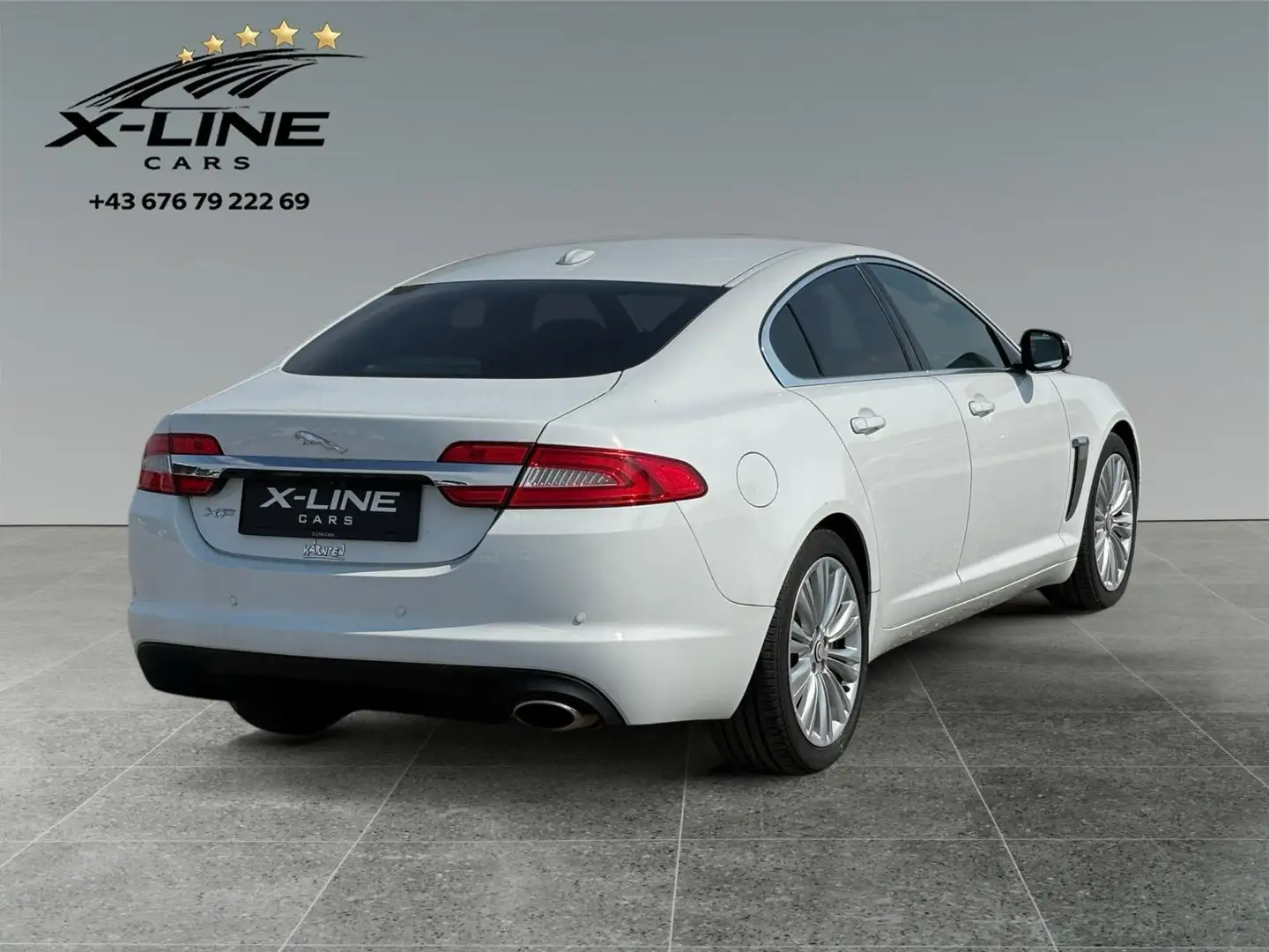 Jaguar XF 2.2 Diesel Automatik* Leder* Navi* Tempomat*  RFK* Weiß - 2