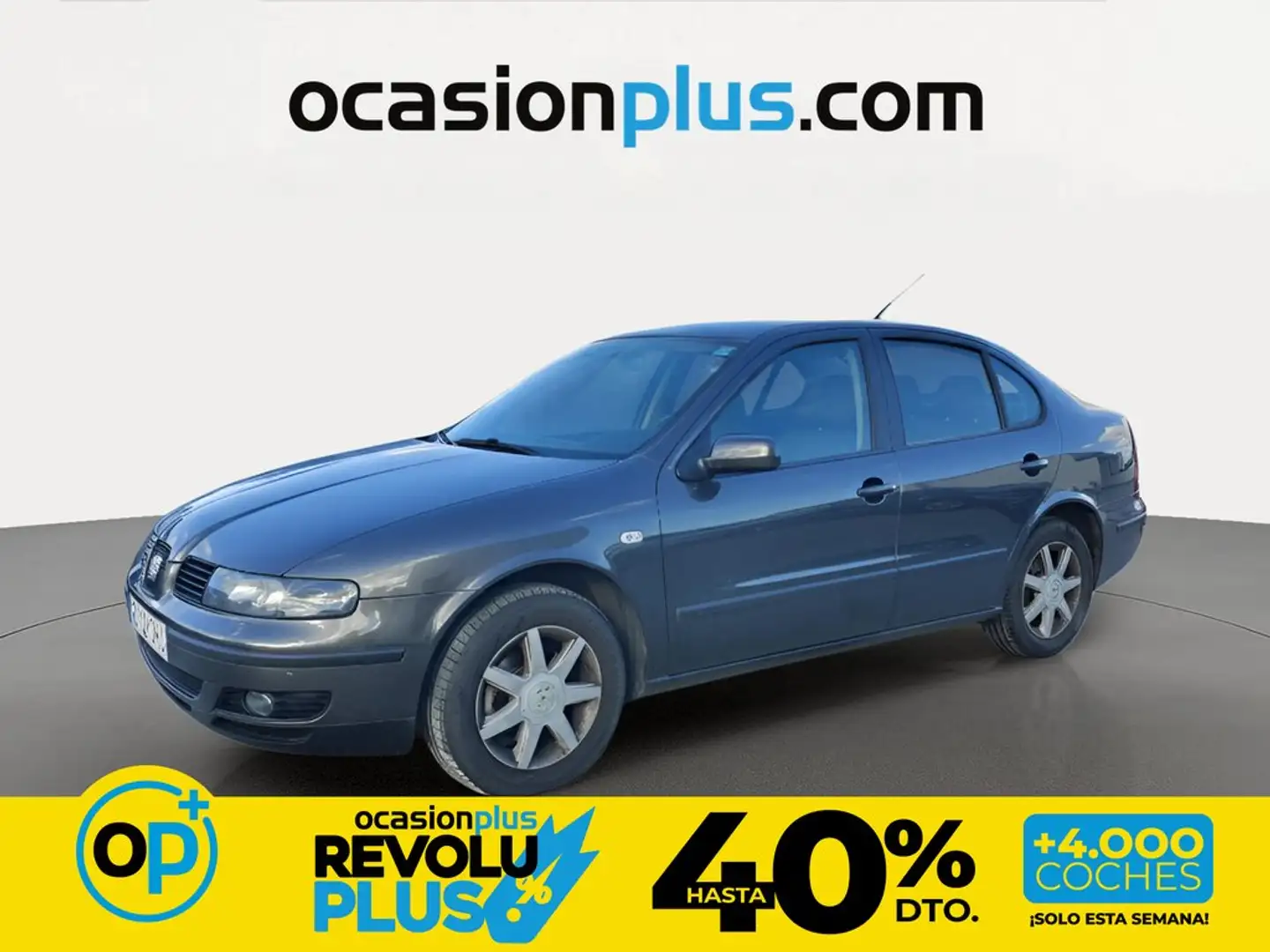 SEAT Toledo 1.9 TDi Signum-a Gris - 1