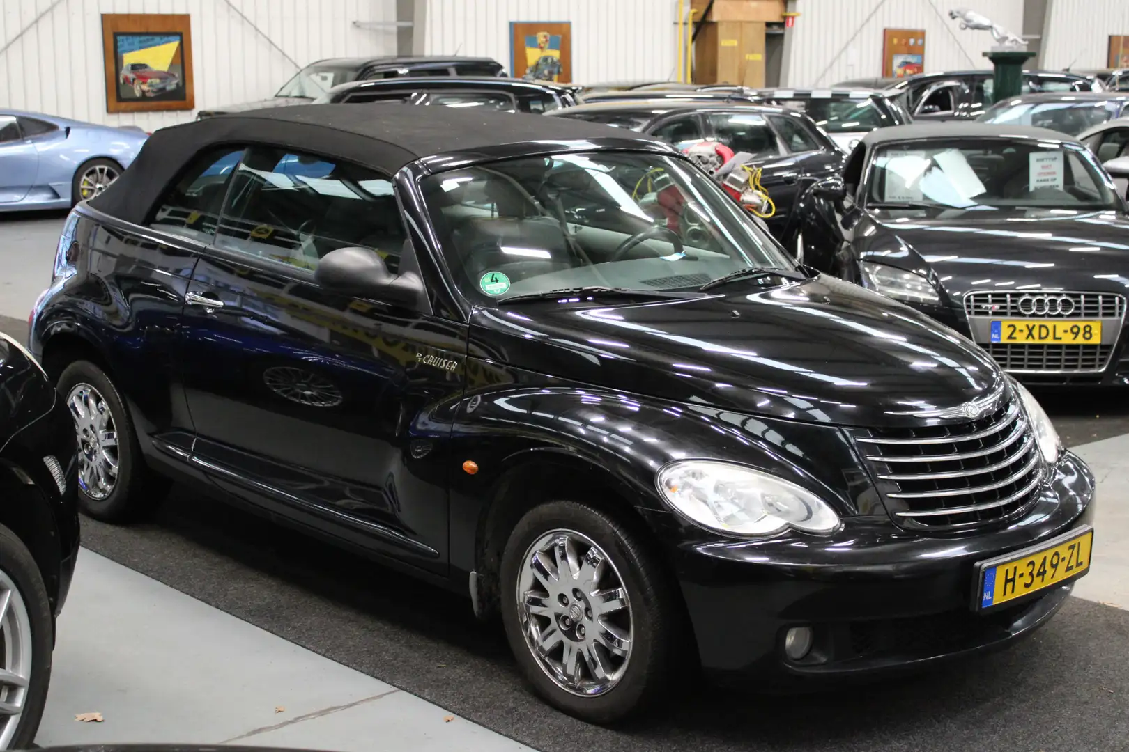 Chrysler PT Cruiser Cabrio 2.4i Touring Airco, NAP, Stuurbekrachtiging Fekete - 2