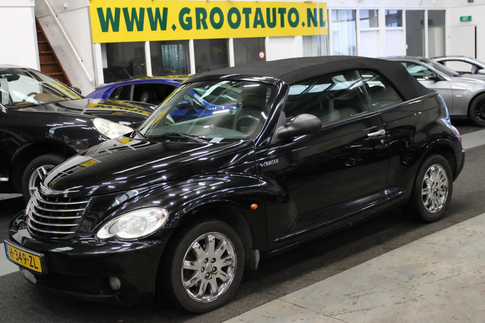 Chrysler PT Cruiser Cabrio 2.4i Touring Airco, NAP, Stuurbekrachtiging Negro - 1