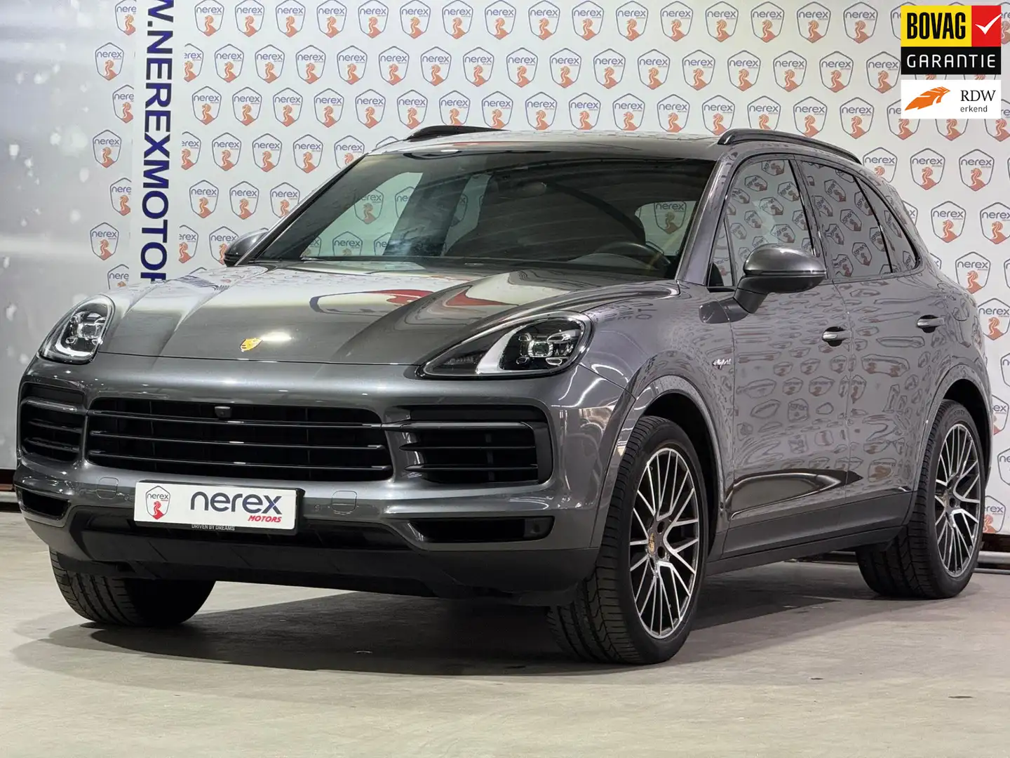 Porsche Cayenne 3.0 E-Hybrid Platinum Edition/PANO/360CAM/TREKHAAK Gris - 1