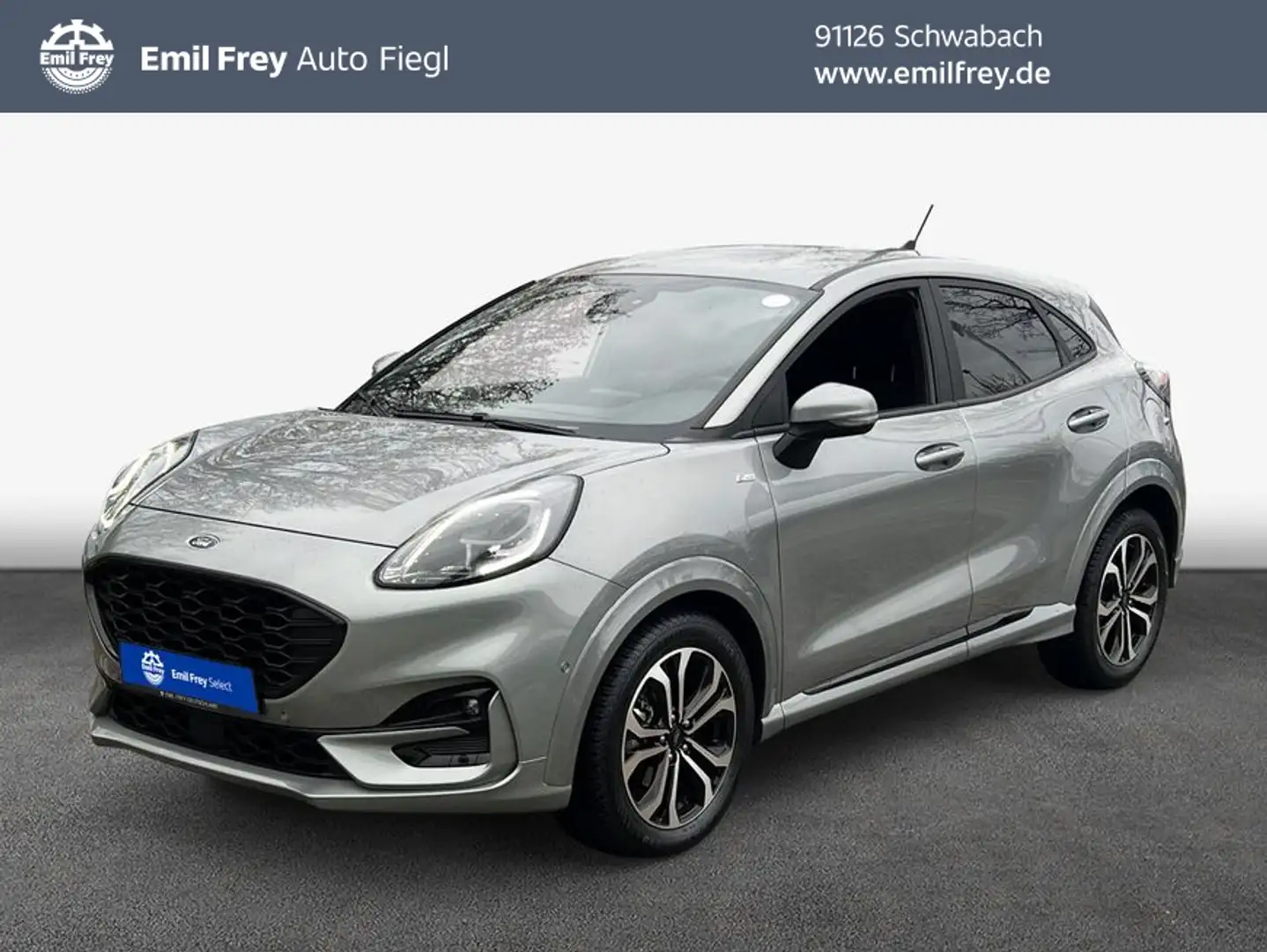 Ford Puma 1.0 EcoBoost Hybrid Aut. ST-LINE Argent - 1