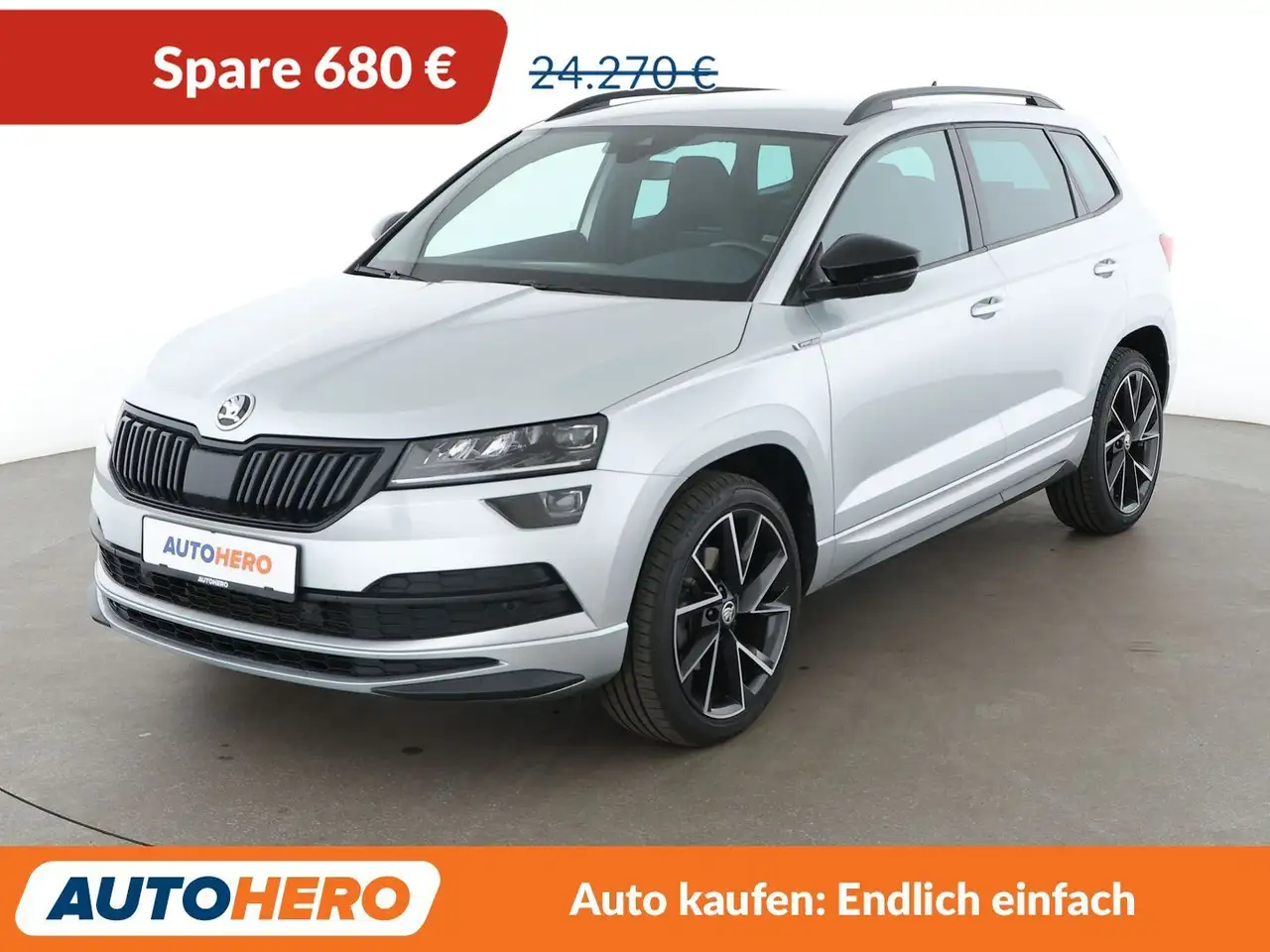 Skoda Karoq 2.0 TDI Sportline 4x4 Aut.*NAVI*LED*ACC*