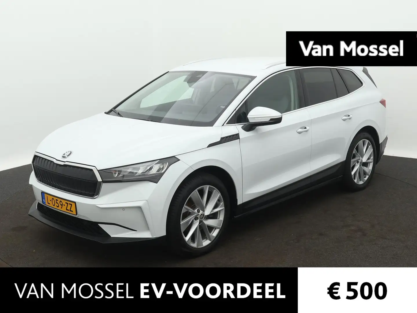 Skoda Enyaq iV 60 132 kW 180 PK | Navigatie | Achteruitrijcame Wit - 1