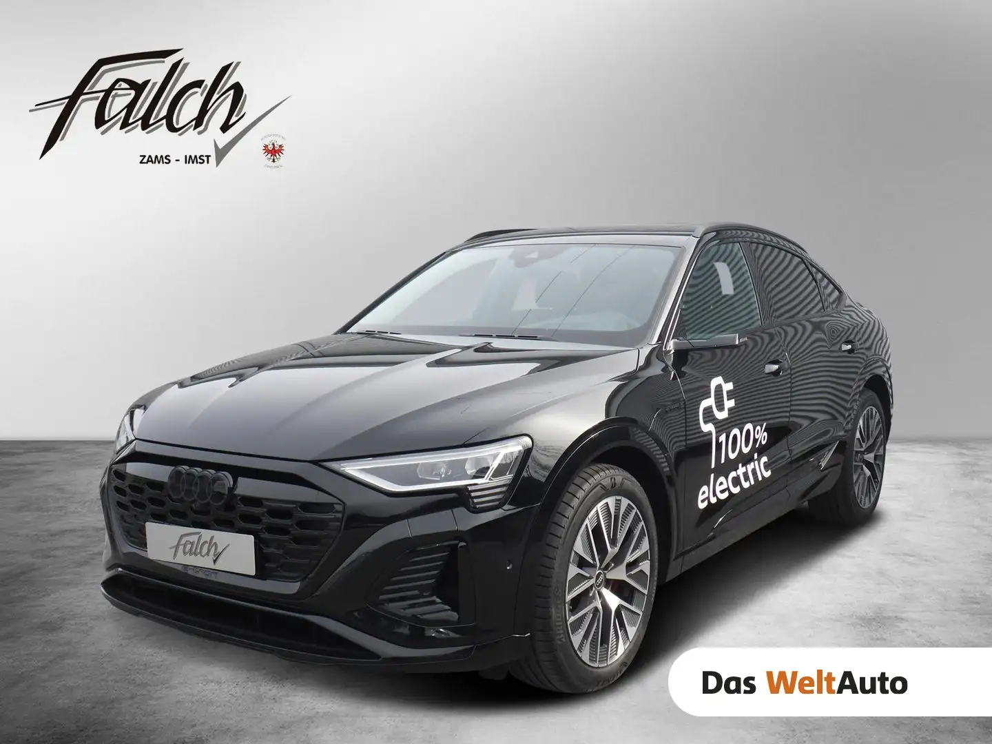 Audi Q8 55 e-tron quattro S line Schwarz - 1