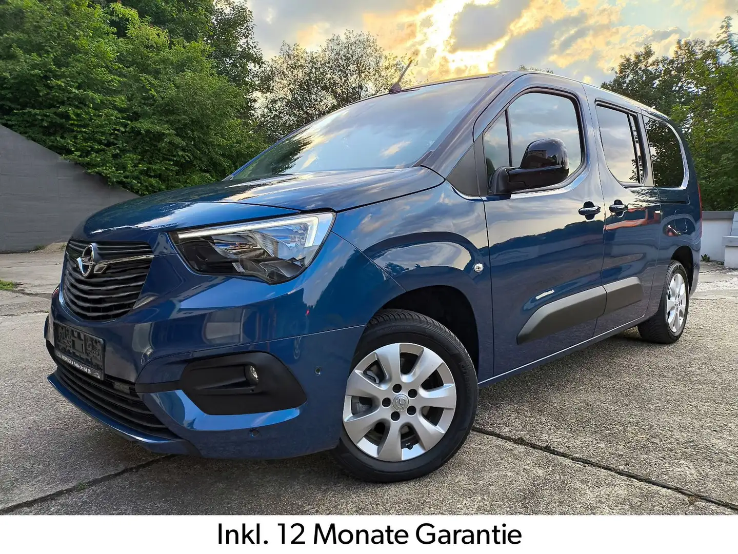 Opel Combo Life E - e L2/XL *1 Hand*Garantie*Elektro Blauw - 1