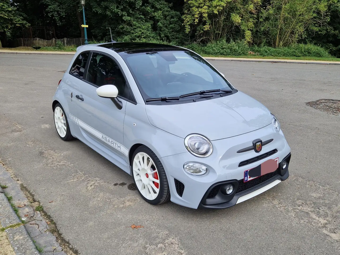 Abarth 595 1.4 Turbo 16V T-Jet 180 ch BVM5 EsseEsse Gris - 2