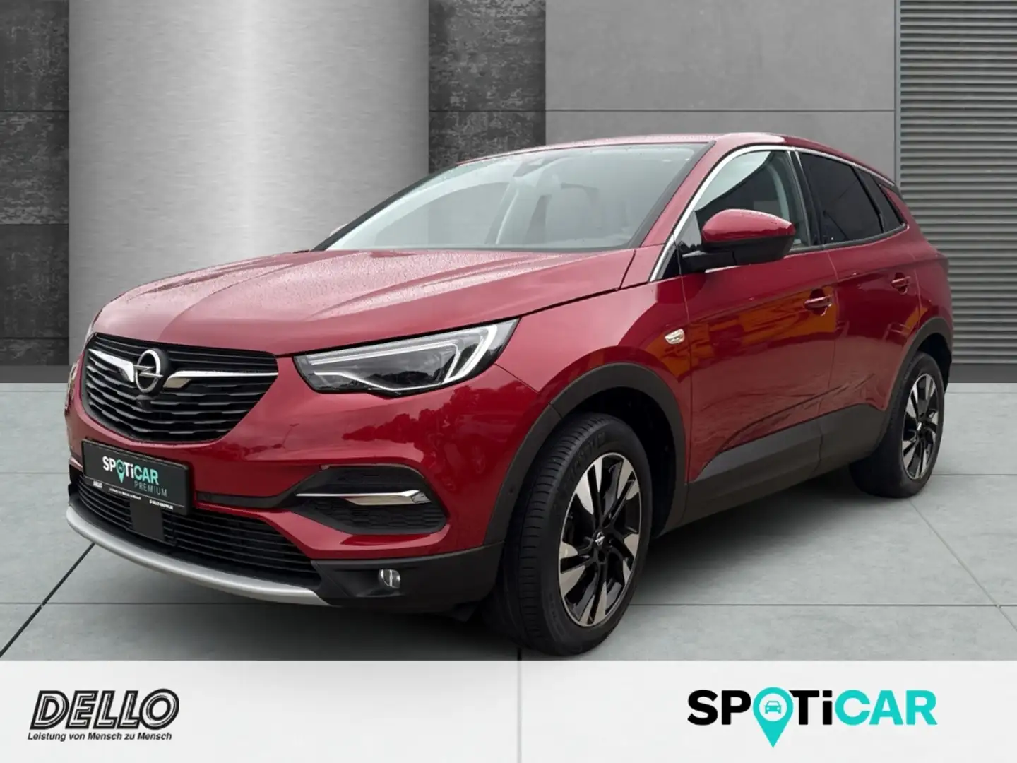 Opel Grandland X 1.2 T INNOVATION AUT. AHK-abnehmbar Navi 360 Kamer Rot - 1