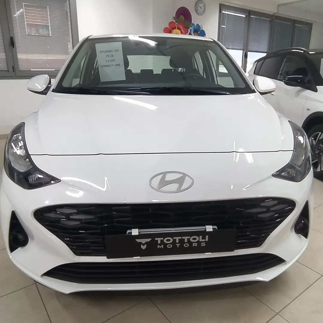 Hyundai i10 i10 1.0 econext Gpl Connectline Bianco - 2