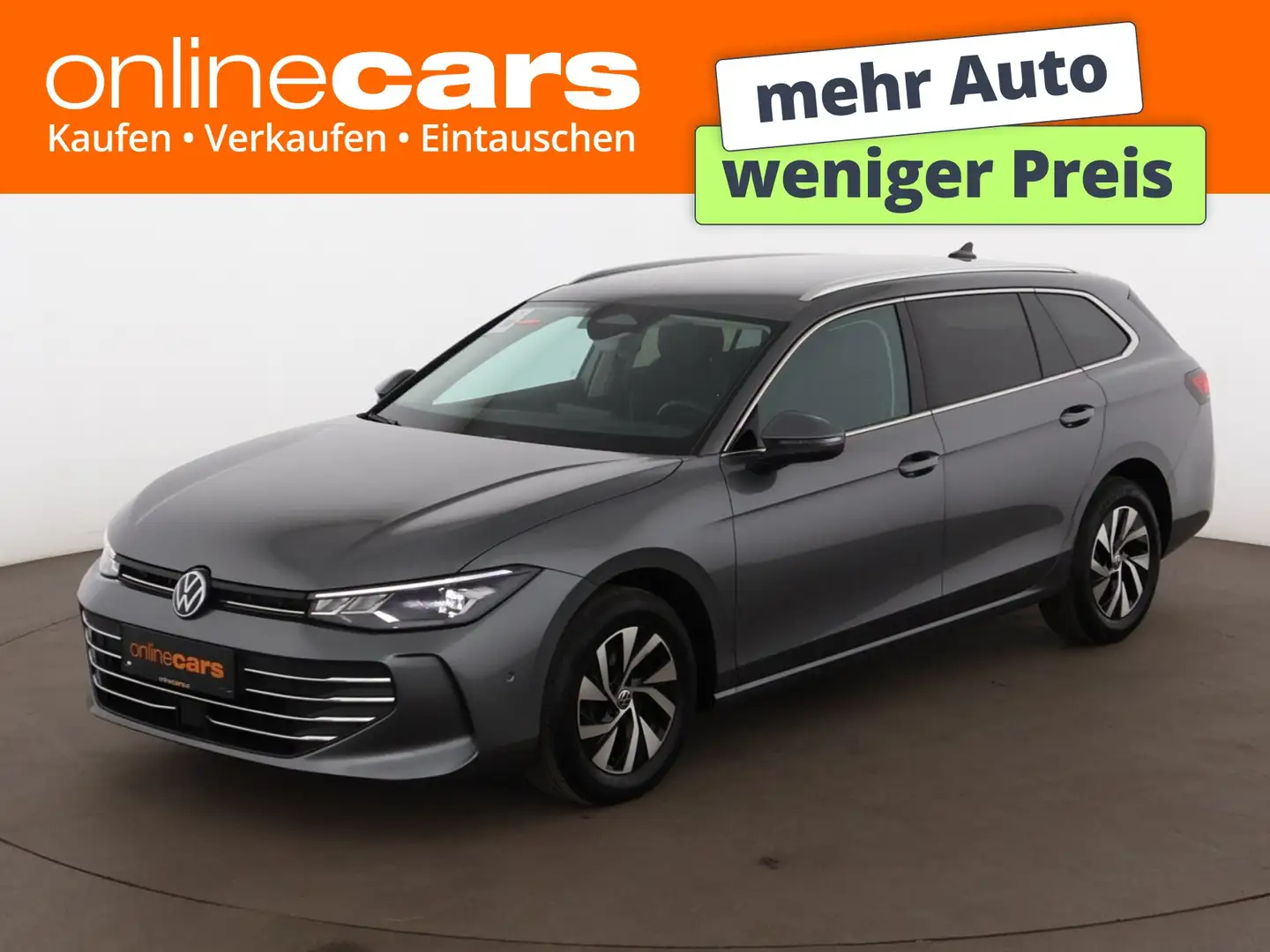 Volkswagen Passat Variant 2.0 TDI Business Aut LED HEAD-UP Grau - 1