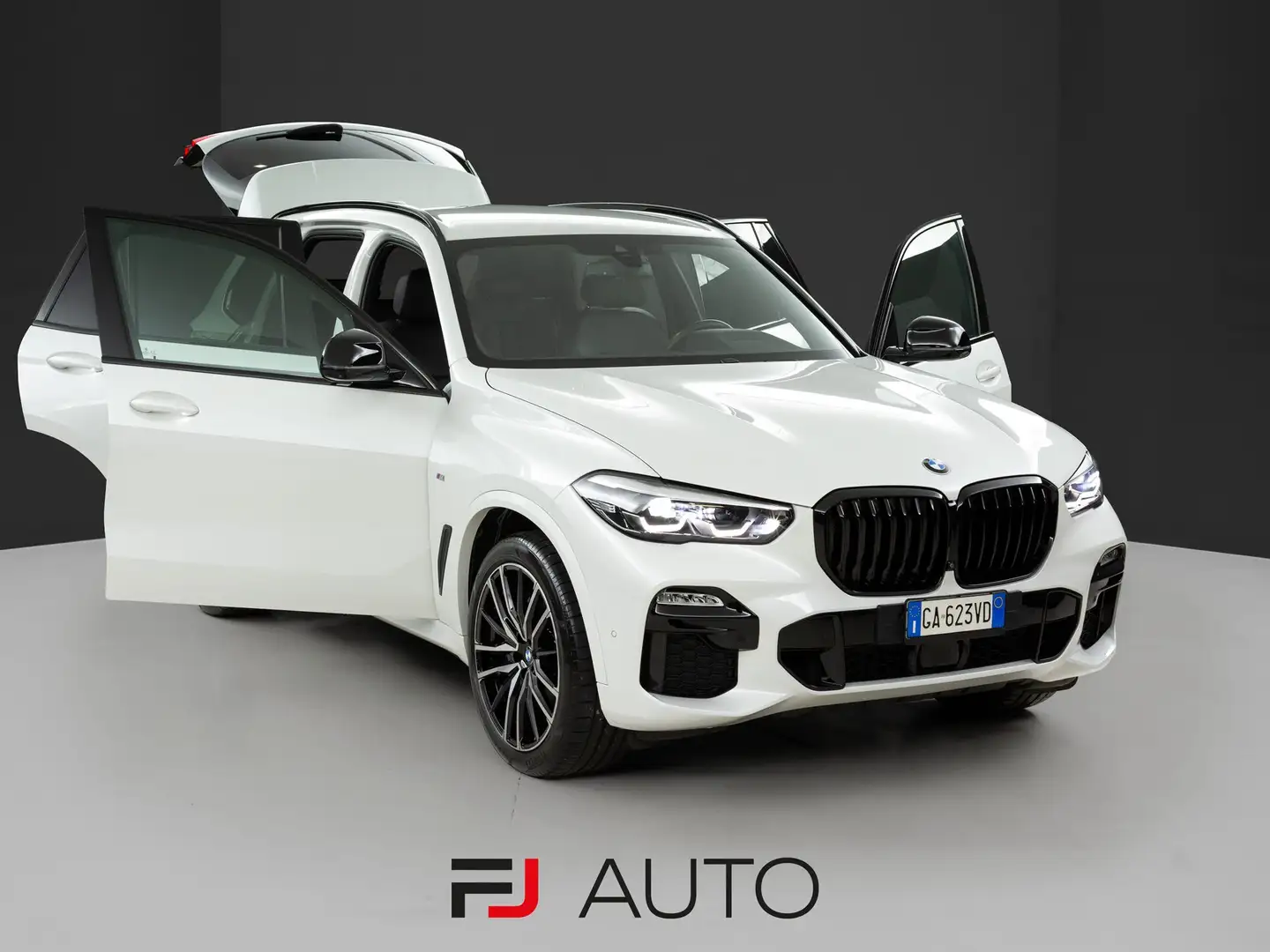 BMW X5 XDrive30d Msport auto M Sport Weiß - 2