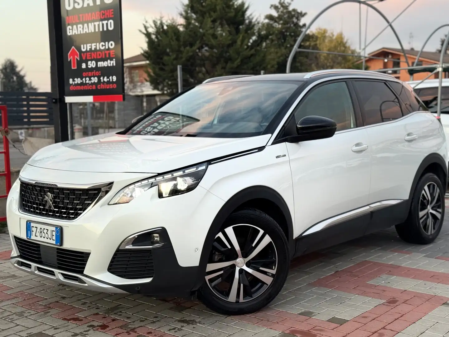 Peugeot 3008 3008 BlueHDi 130 S&S EAT8 GT Line Blanc - 2