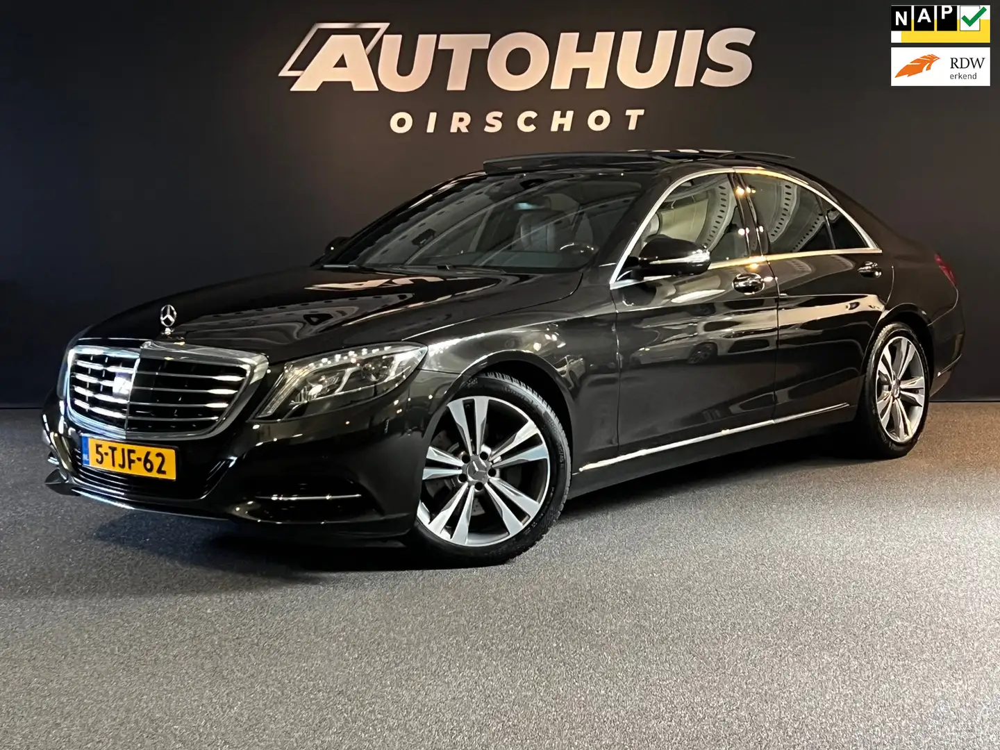 Mercedes-Benz S 400 HYBRID Prestige Pano/Memoryseats/360camera/Softclo Marrón - 1