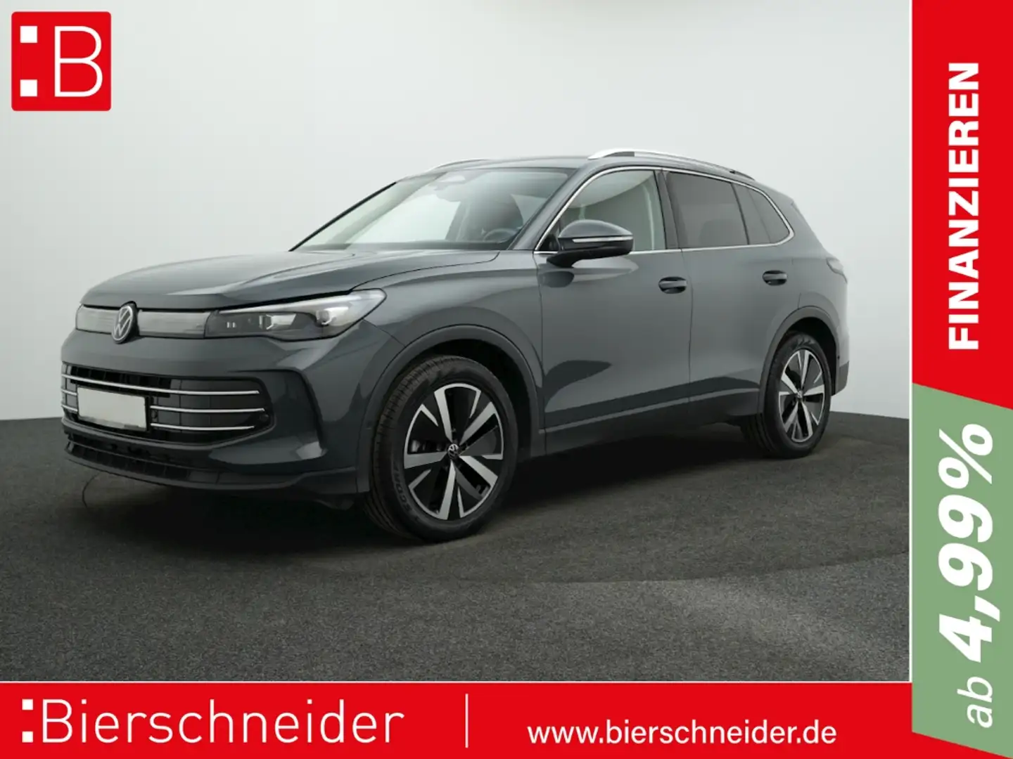 Volkswagen Tiguan 1.5 eTSI DSG Elegance AHK NAVI ALU19 Grau - 1