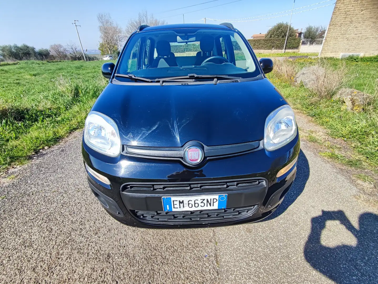 Fiat Panda Panda 1.3 mjt 16v Lounge 75cv Negro - 2