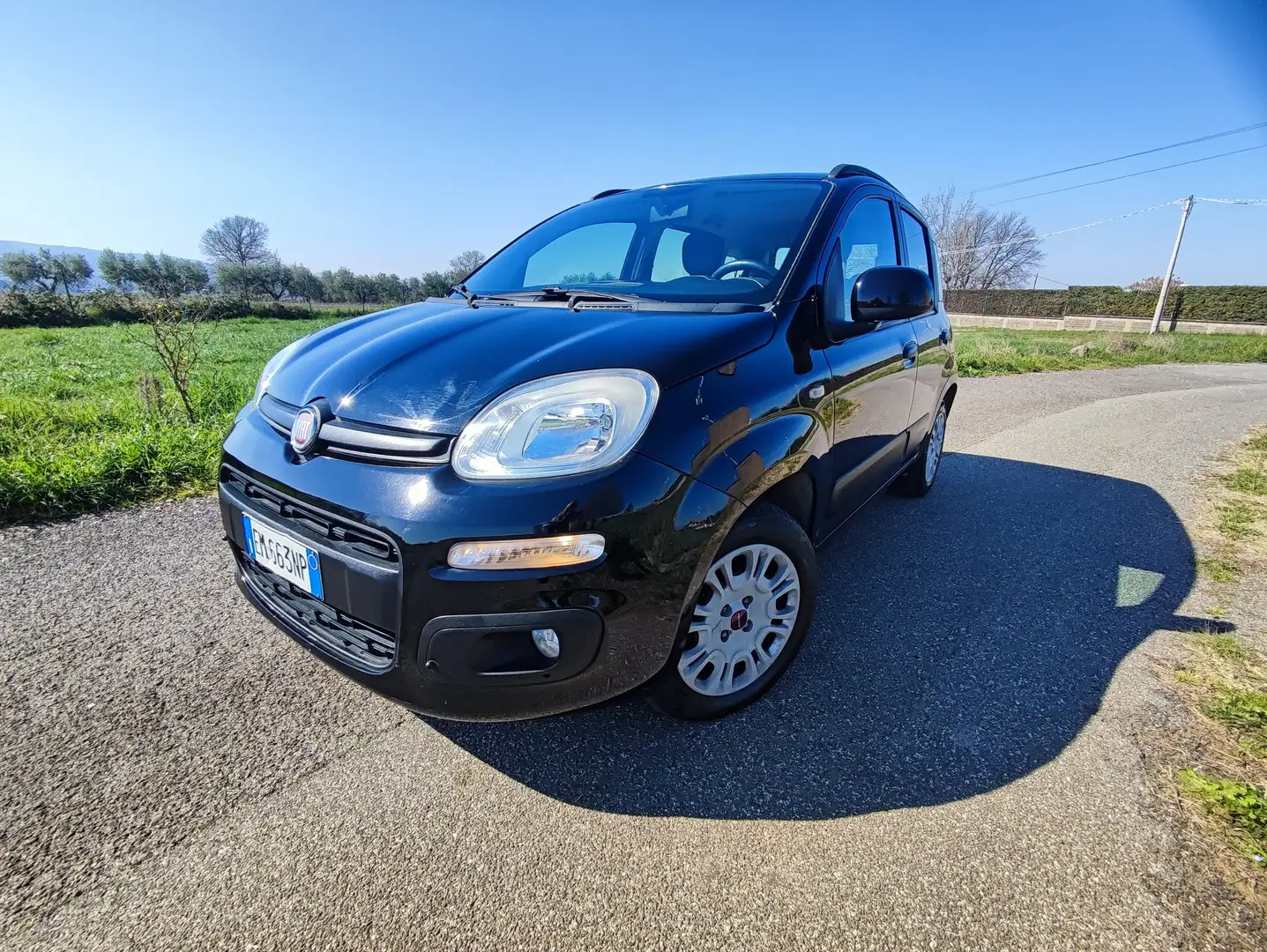 Fiat Panda Panda 1.3 mjt 16v Lounge 75cv Negro - 1