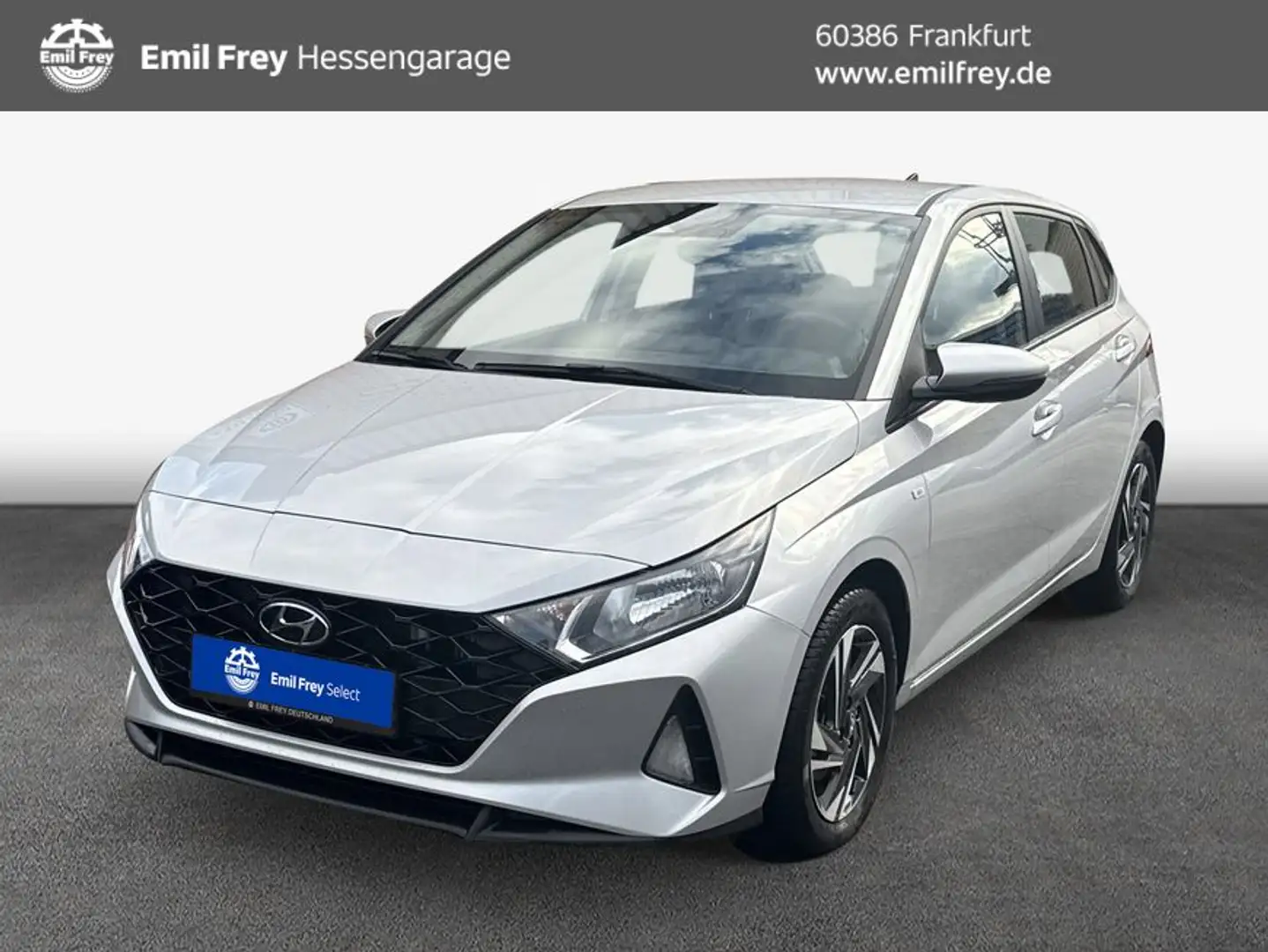 Hyundai i20 1.0 T-GDI 48V-Hybrid DCT Trend Silber - 1