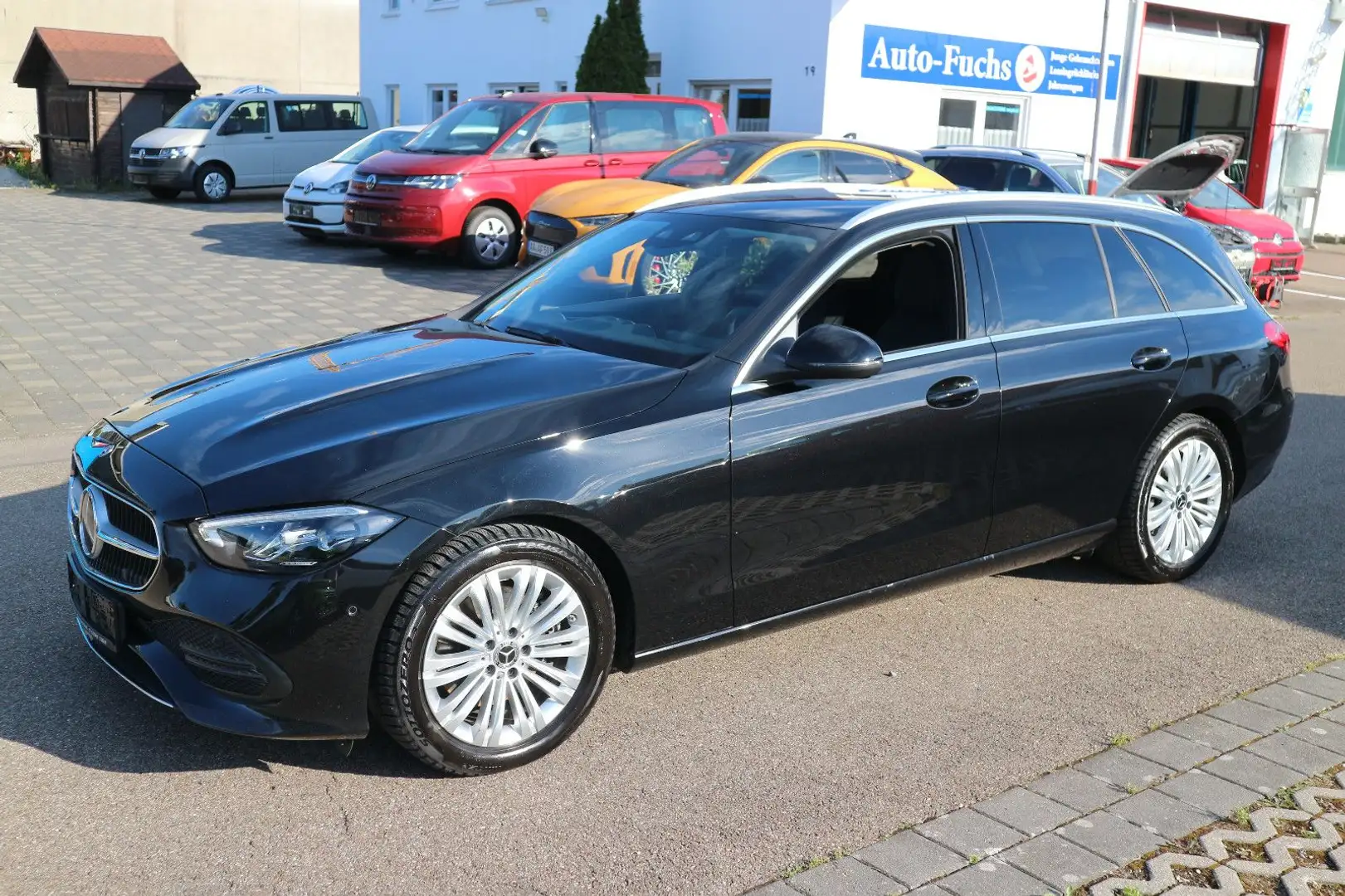 Mercedes-Benz C 220 d T-Modell  Avantgarde Teilleder Kamera Schwarz - 1