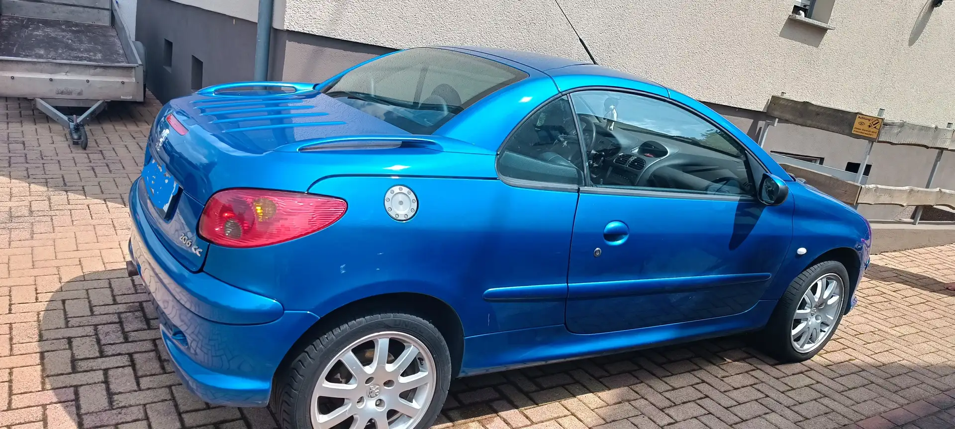 Peugeot 206 206 CC CC 135 Blau - 2