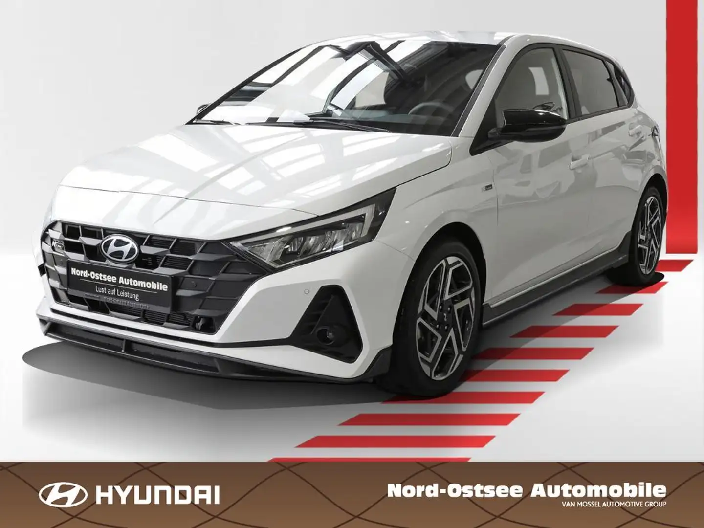 Hyundai i20 N Line AssiP SmartP BOSE CarPlay Navi SHZ Blanc - 1