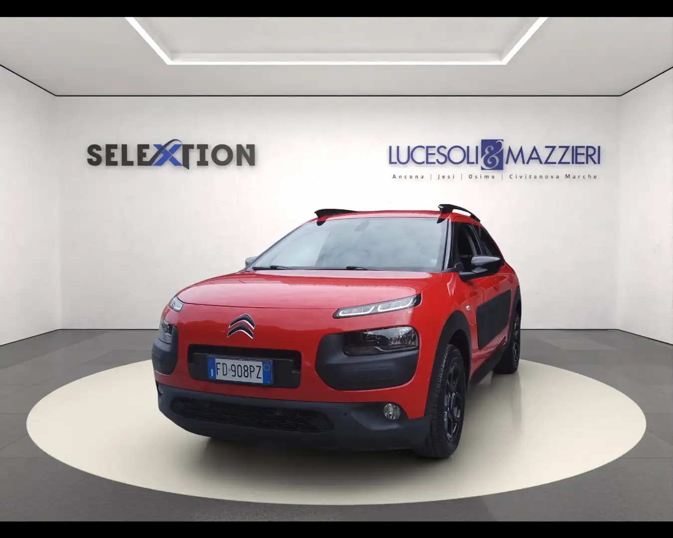 Citroen C4 Cactus - BlueHDi 100 Shine Piros - 1