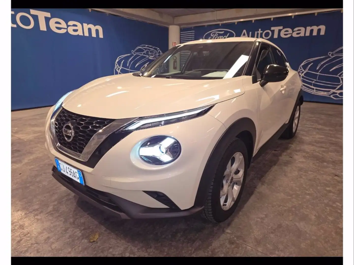Nissan Juke 1.0 dig-t n-connecta 114cv dct Blanco - 1