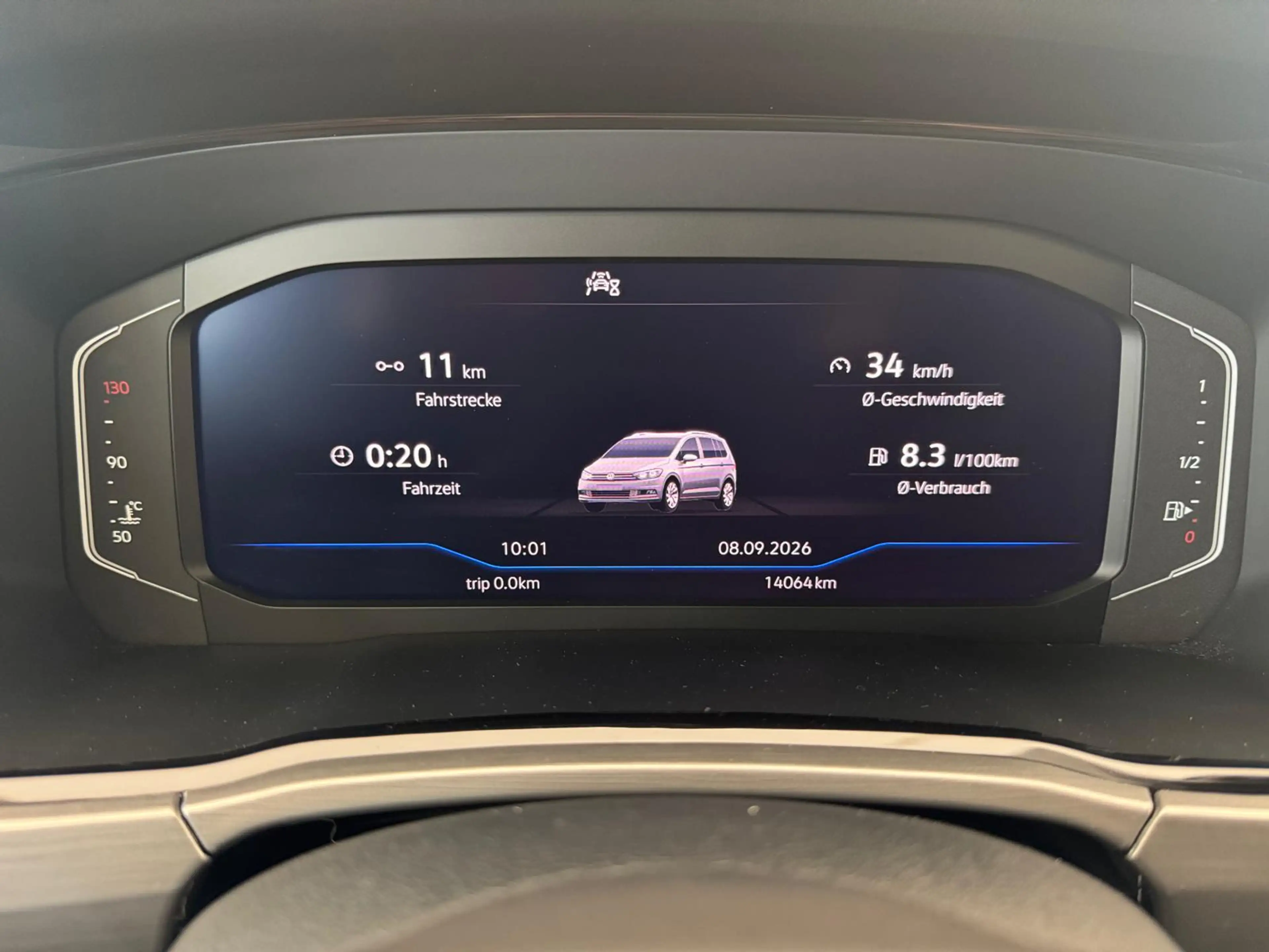 Volkswagen Touran Comfortline 2.0TDI DSG+RFK+LED+NAVI+KEYLESS+KLIMA — photo 4