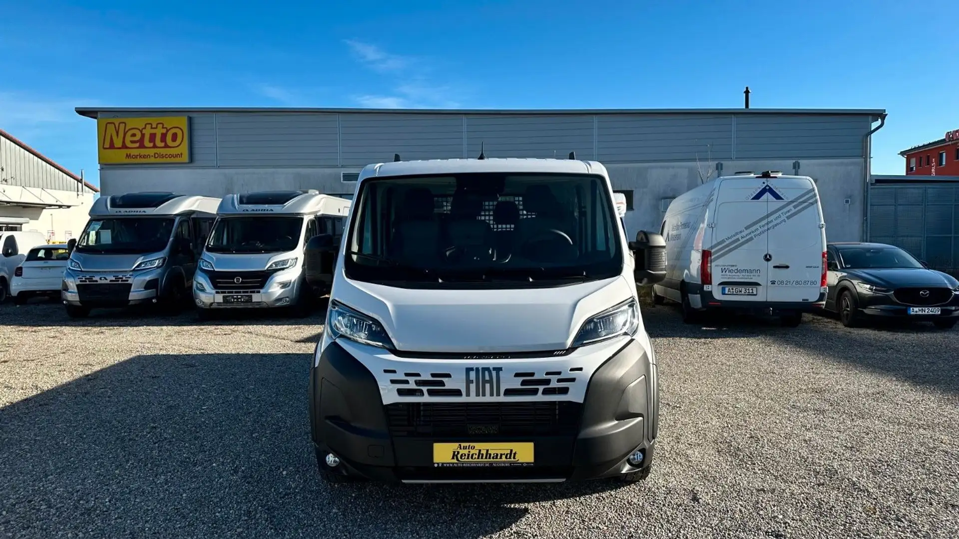 Fiat Ducato Pritsche DoKa Maxi L3*KLIMA*LED*AHK Blanc - 2