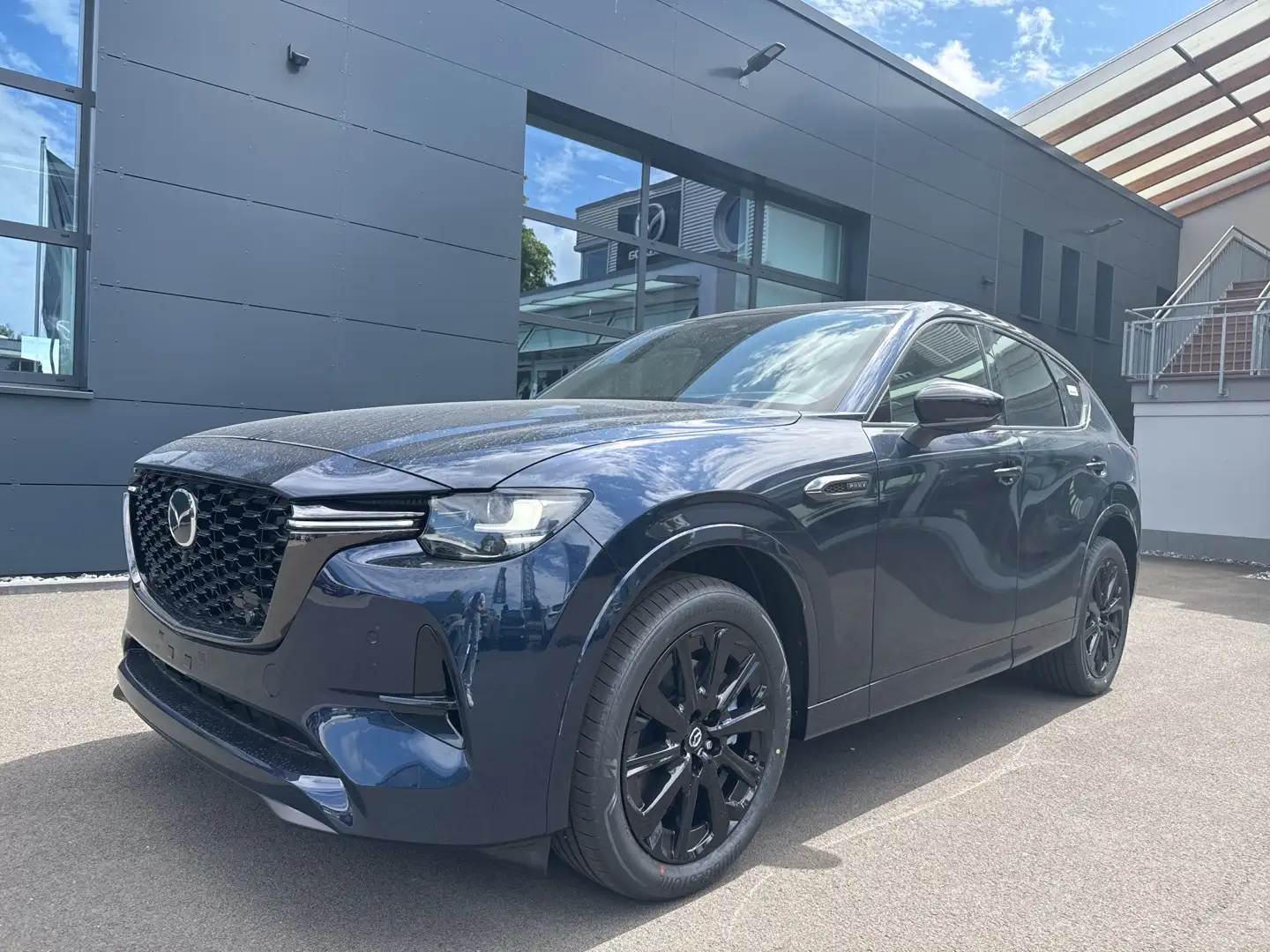Mazda CX-60 Homura Plus PHEV 2025 Metallic Blauw - 1