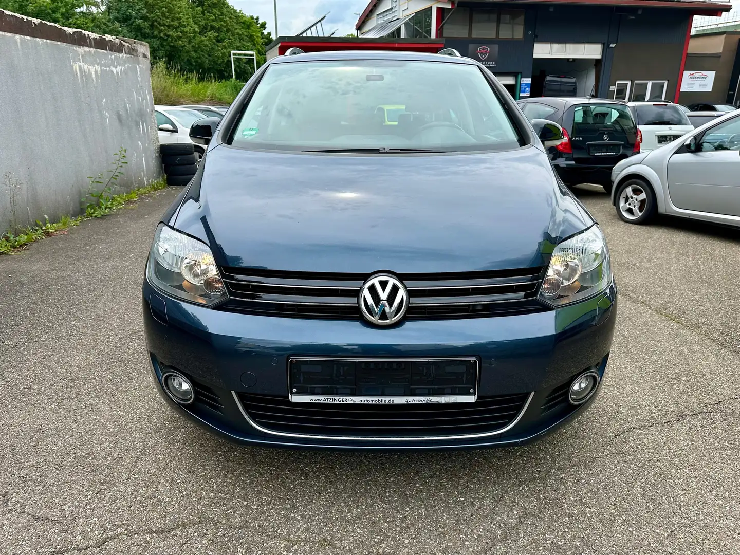 Volkswagen Golf Plus 1.4 TSI Style, 1.Hand, Tüv, AHK Blau - 2